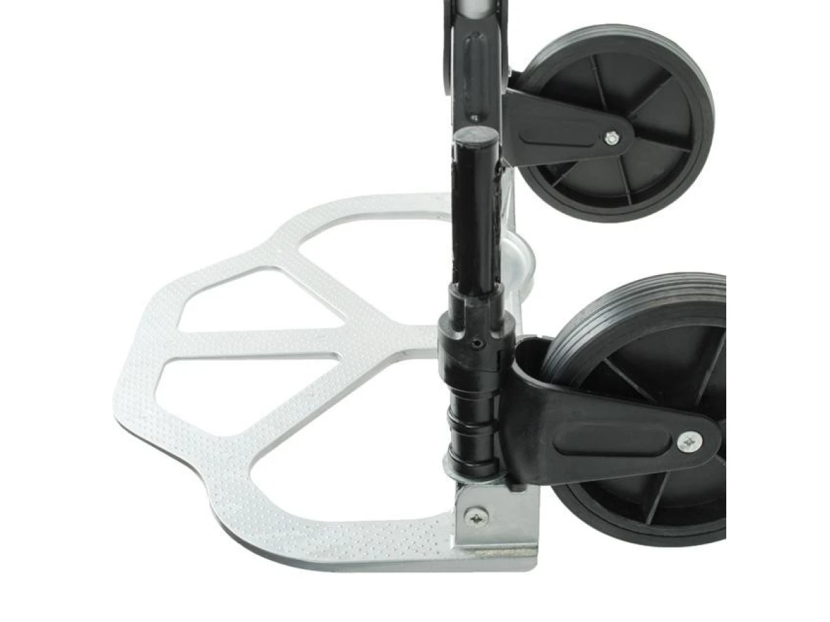 Візок ручний складаний до 80 кг, 450*485*1090, колеса 170 мм (алюмінієвий) INTERTOOL LT-9010 