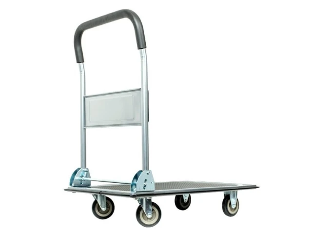 Візок ручний чотириколісний до 150 кг, 740*480*830, колеса 100 мм INTERTOOL LT-9053 