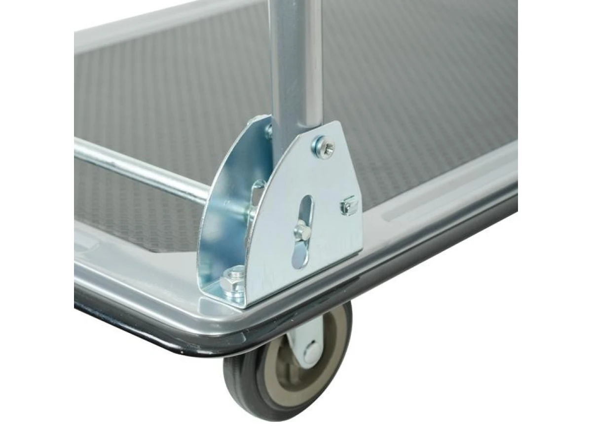 Візок ручний чотириколісний до 150 кг, 740*480*830, колеса 100 мм INTERTOOL LT-9053 