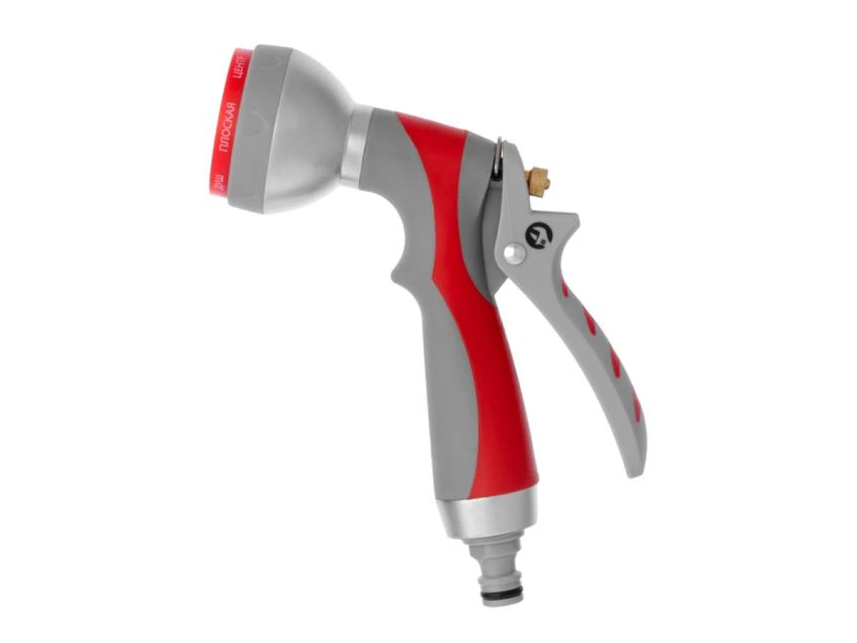 Пистолет-распылитель для полива 7-ми функциональный (центральный, туман, душ, угловой, полный, конический, плоский.) LUXURY INTERTOOL GE-0008 