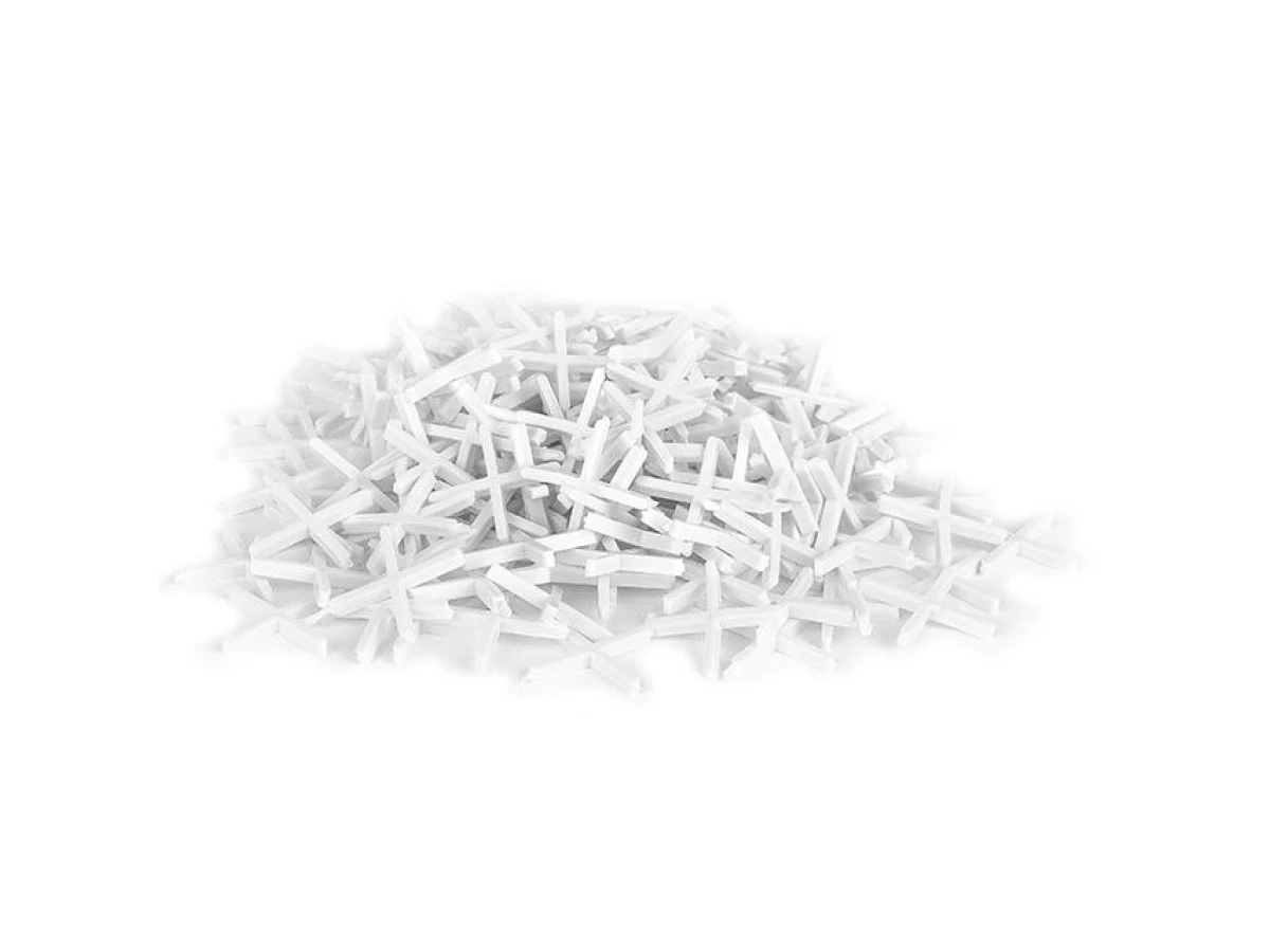 Набір дистанційних хрестиків для плитки 2.0 мм / 200 шт INTERTOOL HT-0351 