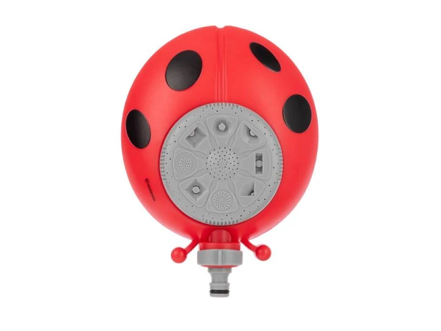 Дождеватель восьмипозиционный на базе "божья коровка", для восьми различных площадей полива INTERTOOL GE-0073 