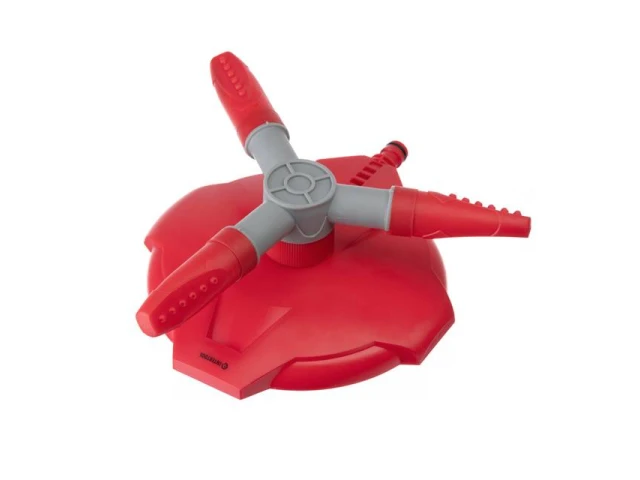 Дождеватель круговой с тремя распылителями с вращающейся головкой на базе INTERTOOL GE-0075 