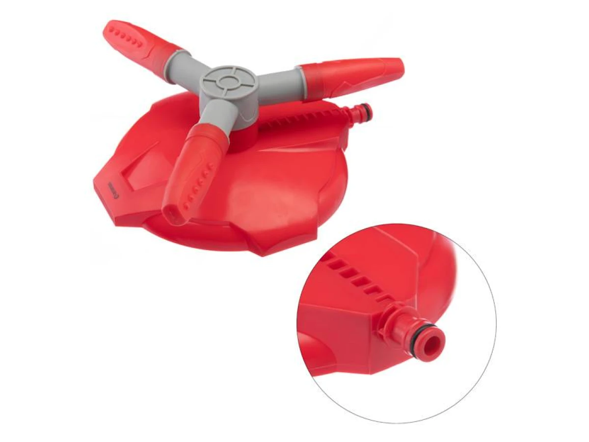 Дождеватель круговой с тремя распылителями с вращающейся головкой на базе INTERTOOL GE-0075 