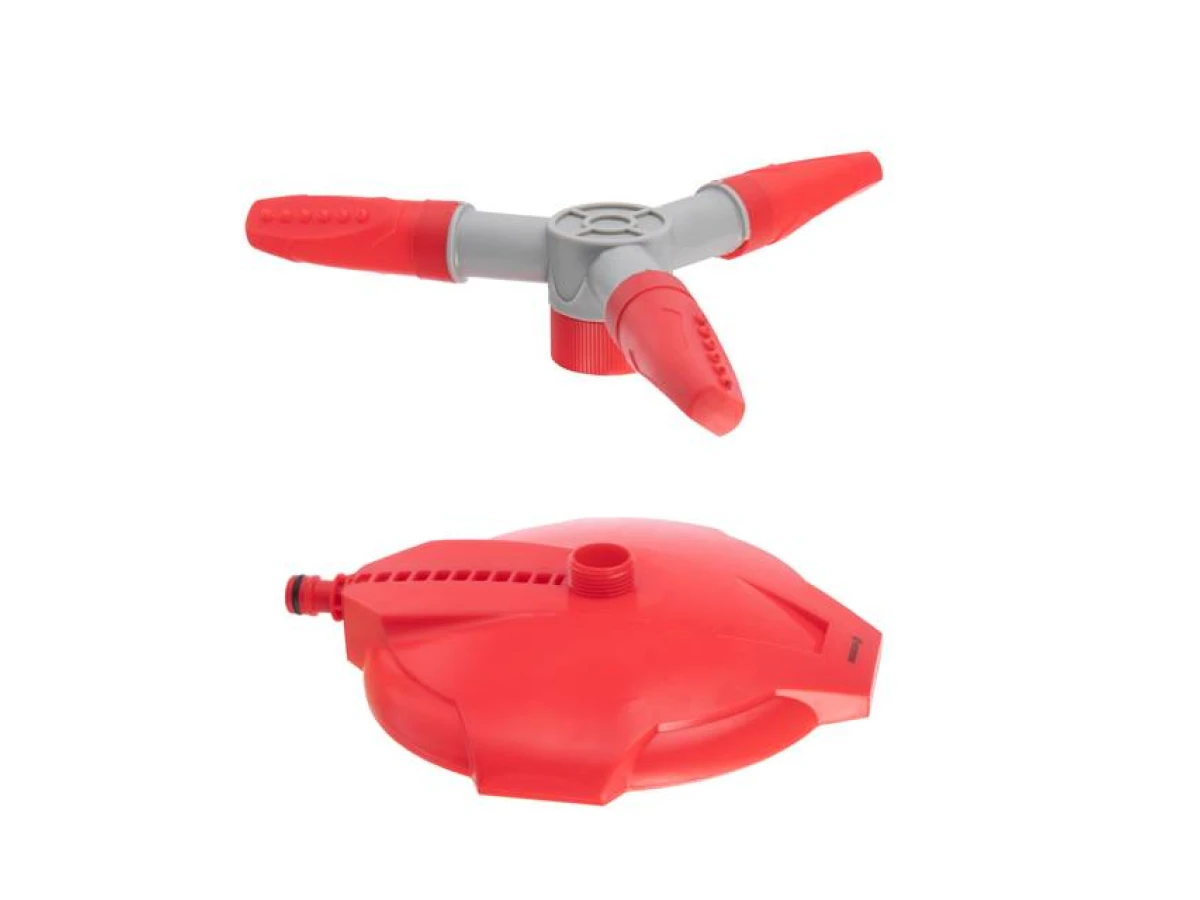 Дождеватель круговой с тремя распылителями с вращающейся головкой на базе INTERTOOL GE-0075 