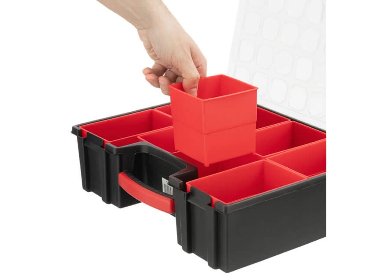 Органайзер 16", 8 лотков, 41.5х33х11 см INTERTOOL BX-4034 