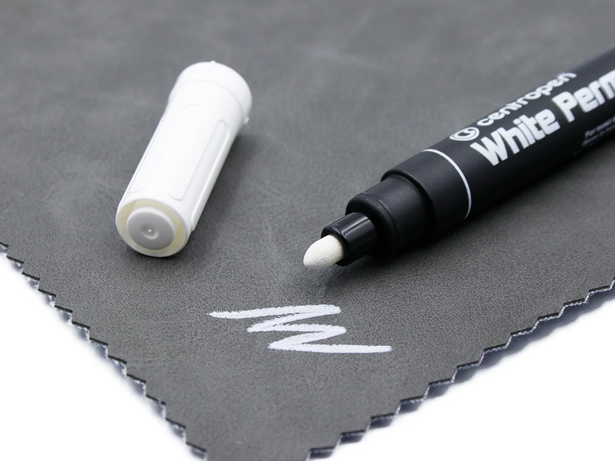 Маркер перманентний білий Centropen 