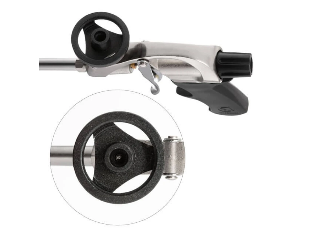 Пистолет для пены с тефлоновым покрытием держателя баллона + 4 нас. INTERTOOL PT-0604 