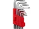 Набір ключів Г-подібних TORX 9 шт, Т10-Т50, CrV, Small INTERTOOL HT-0607 