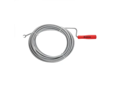 Трос для чистки труб 9мм*10м, пробивной наконечник INTERTOOL HP-1007