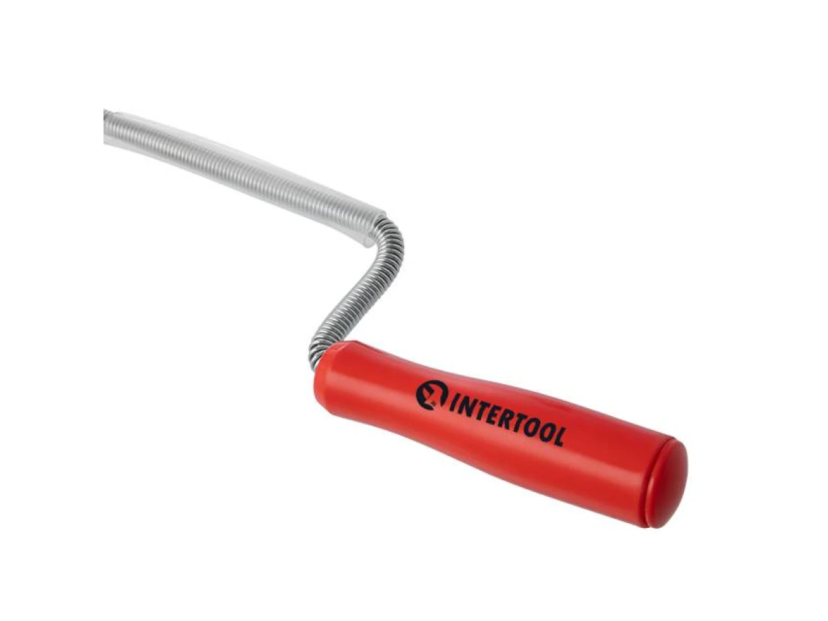 Трос для чистки труб 9мм*10м, пробивной наконечник INTERTOOL HP-1007 