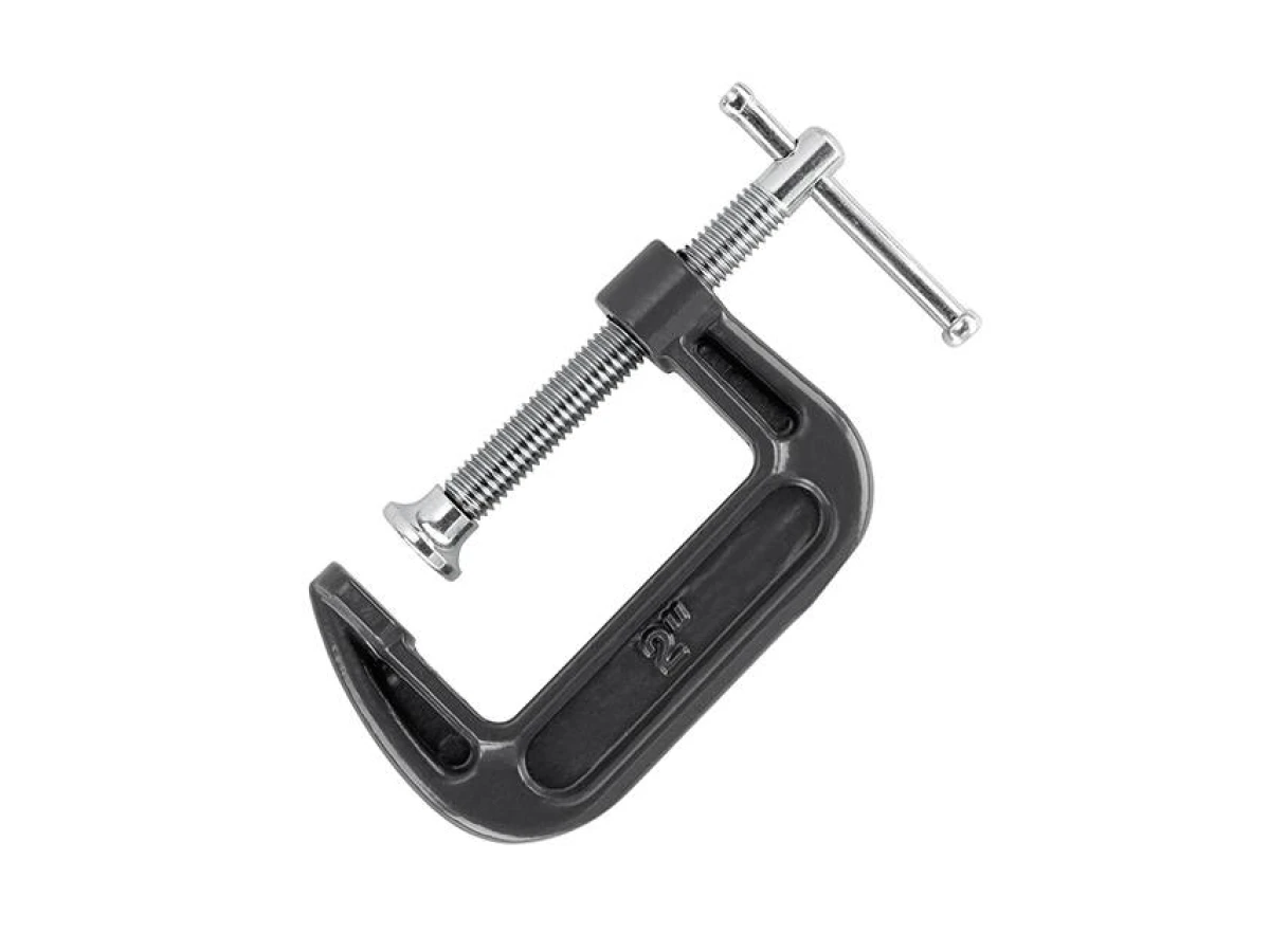 Струбцина тип "G" 2", довжина 50мм INTERTOOL HT-6014 