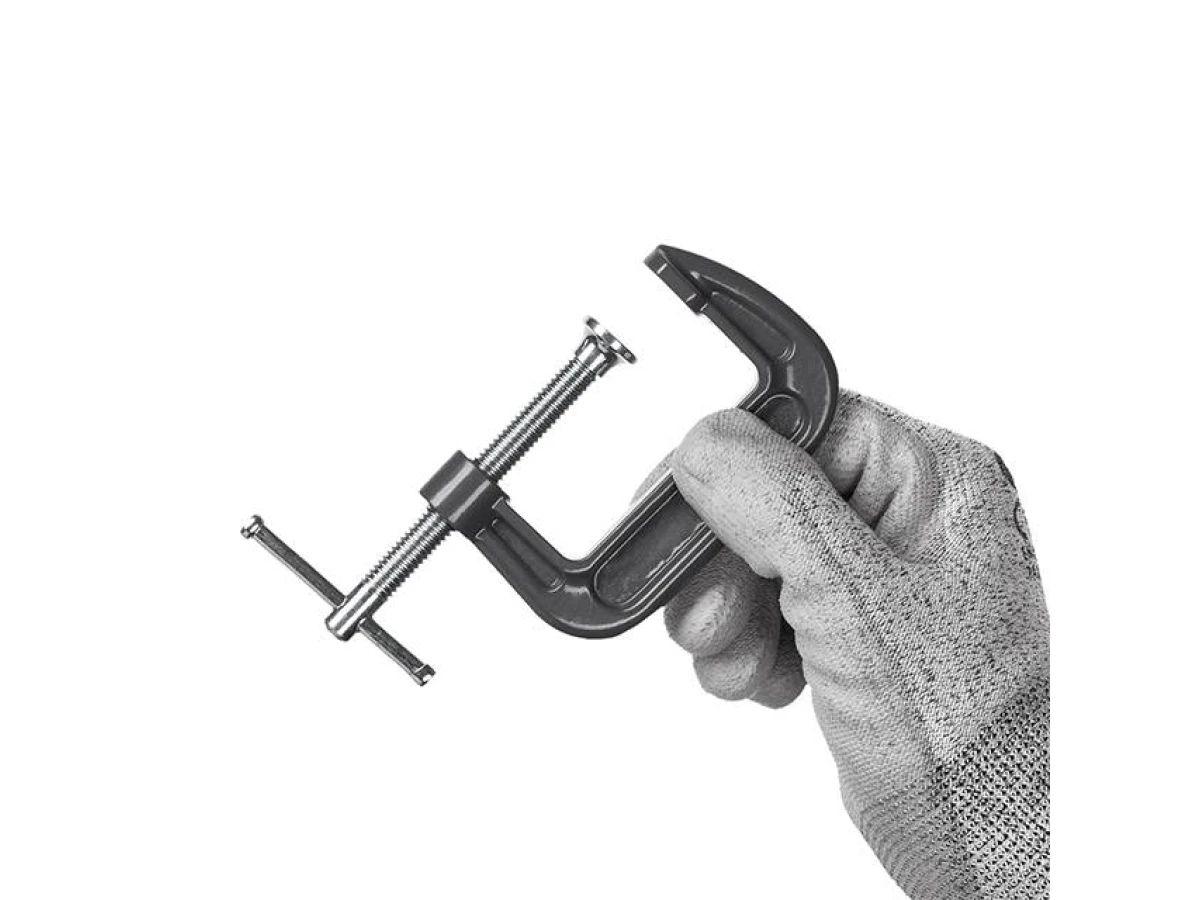 Струбцина тип "G" 2", довжина 50мм INTERTOOL HT-6014 