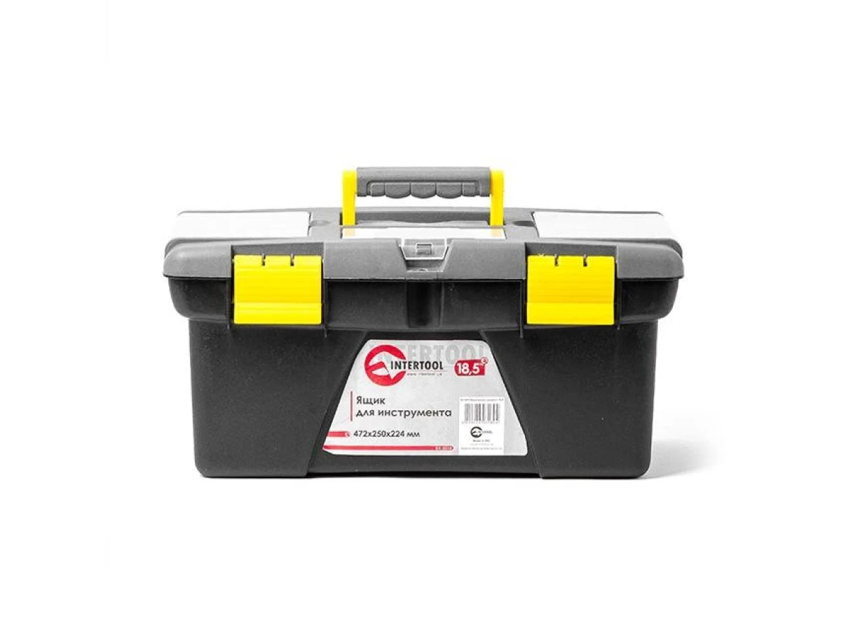 Ящик для інструменту 18.5" 472*250*224 мм INTERTOOL BX-0318 