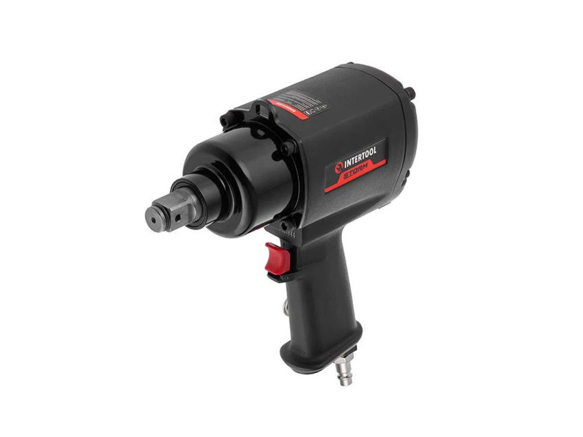Гайковерт пневматичний, 3/4", 1300 Нм., професійний, 5000 об/хв. INTERTOOL PT-1105 