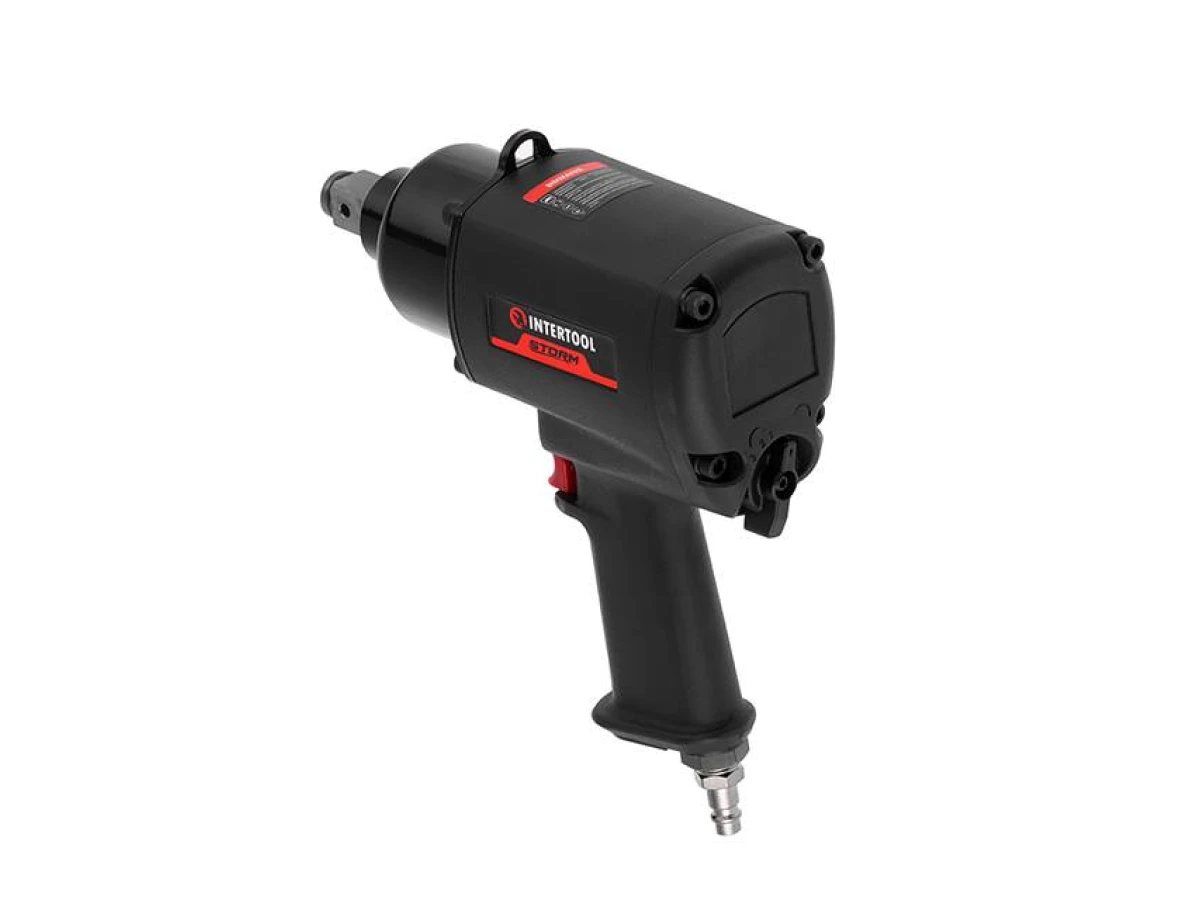 Гайковерт пневматичний, 3/4", 1300 Нм., професійний, 5000 об/хв. INTERTOOL PT-1105 