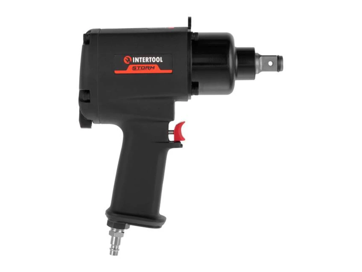Гайковерт пневматичний, 3/4", 1300 Нм., професійний, 5000 об/хв. INTERTOOL PT-1105 