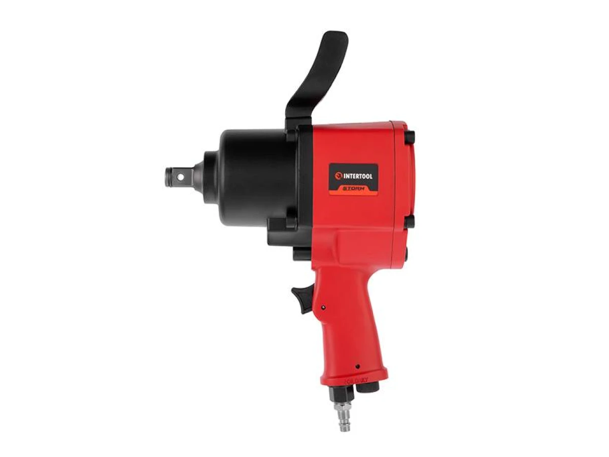 Гайковерт пневматичний, 3/4", 1600 Нм., професійний, 4200 об/хв., дворучний INTERTOOL PT-1106 