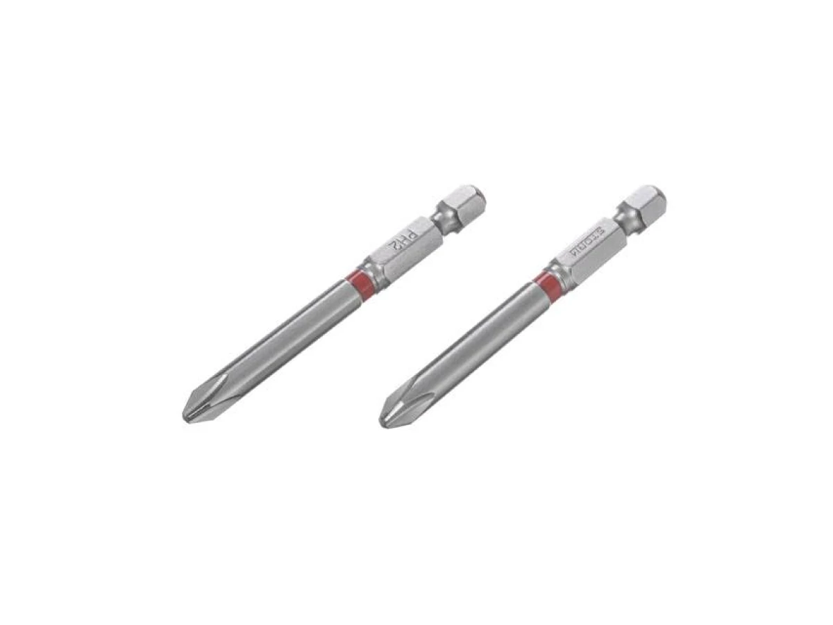 Комплект викруткових насадок PH2 1/4" * 70 мм, S2, уп. 2 од., STORM INTERTOOL VT-0223 