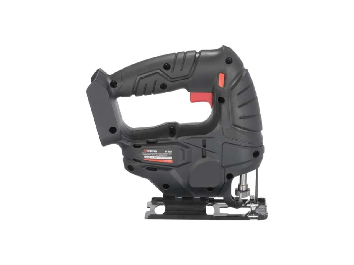 Лобзик акумуляторний 20 В, 0-2700 об/хв, макс. глибина пропилу 80 мм, безключовий патрон, без ЗП та АКБ INTERTOOL WT-0358 