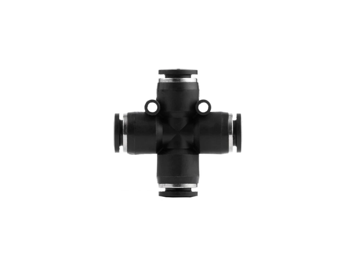 З'єднання цангове Х-подібне для поліуретанових та ін. шлангів 8 мм INTERTOOL PT-2367 