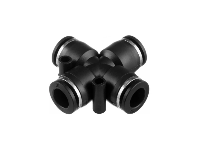 З'єднання цангове Х-подібне для поліуретанових та ін. шлангів 10 мм INTERTOOL PT-2368 