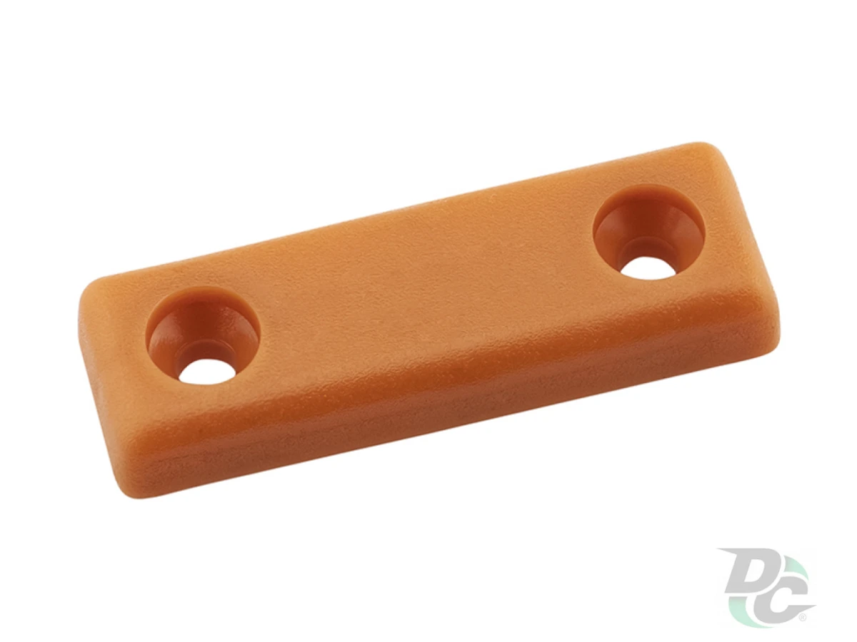 Ніжка 481 під 2 саморізи пластик 5х15х50мм Вишня ДС 