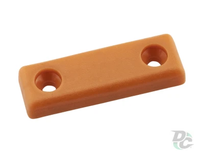 Ніжка 481  під 2 саморізи пластик 5х15х50мм Вишня ДС