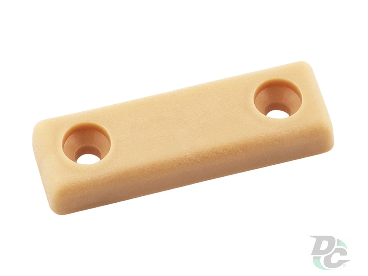 Ніжка 481 під 2 саморізи пластик 5х15х50мм Бук ДС 