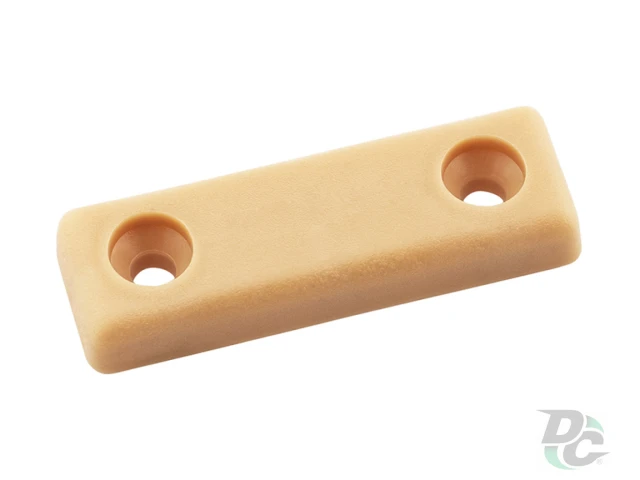 Ніжка 481 під 2 саморізи пластик 5х15х50мм Бук ДС 