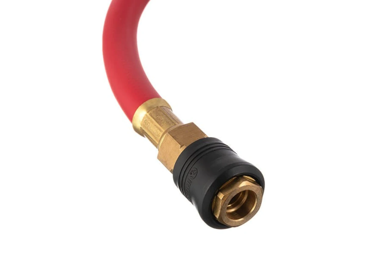 Шланг гібридний, професійний, 20 атм, 8*15мм, 20м з латунними швидкороз'ємними з'єднаннями, STORM INTERTOOL PT-1772 