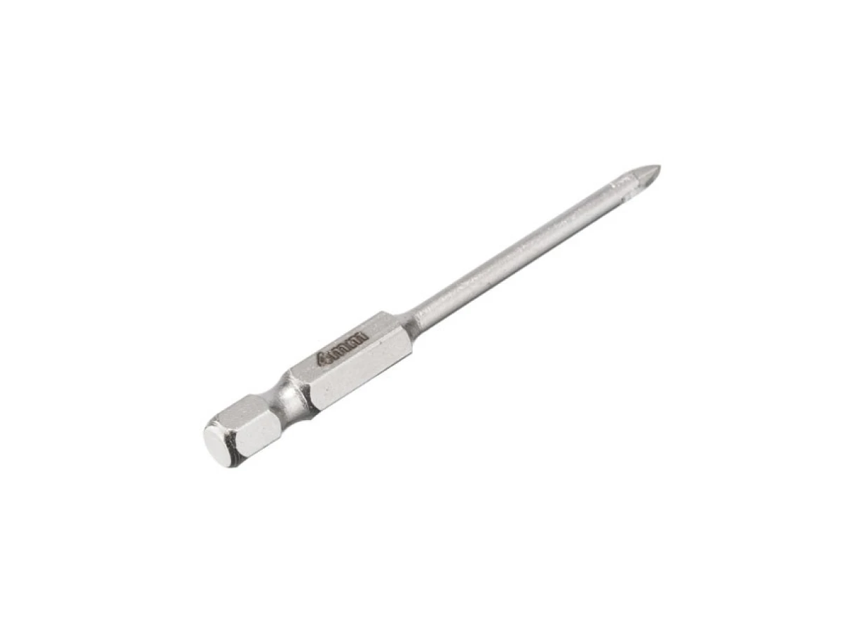 Свердло по склу та кераміці 4 мм HEX 1/4'' (6.35 mm) INTERTOOL SD-0284 