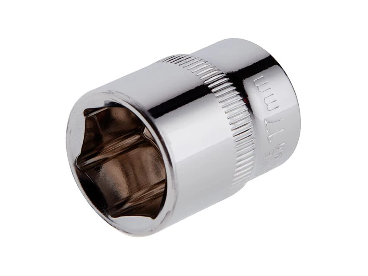 Головка шестигранная 3/8", 17мм, Cr-V. STORM INTERTOOL ET-0417 