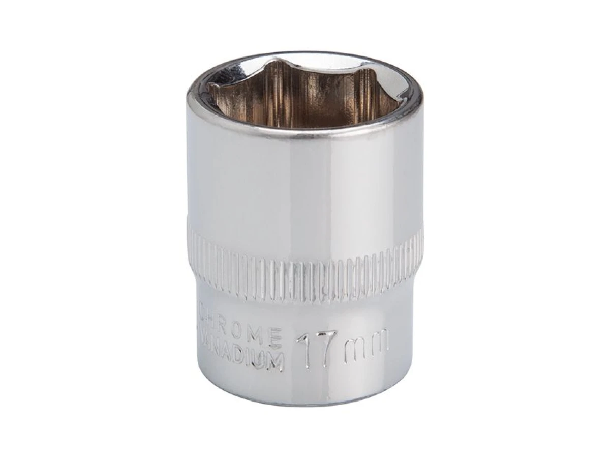 Головка шестигранная 3/8", 17мм, Cr-V. STORM INTERTOOL ET-0417 