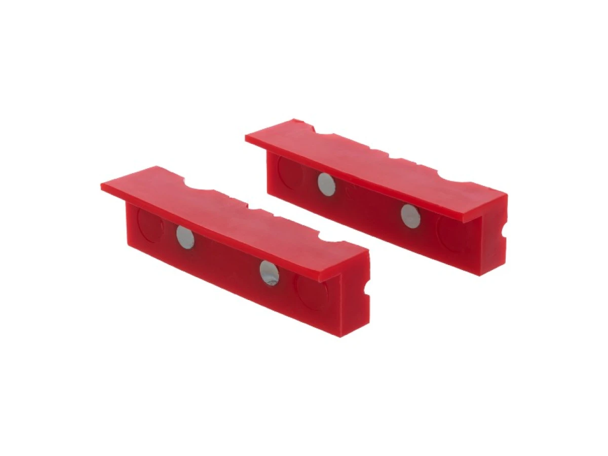 Губки резиновые для тисков 100 мм, магнитные INTERTOOL HT-0098 