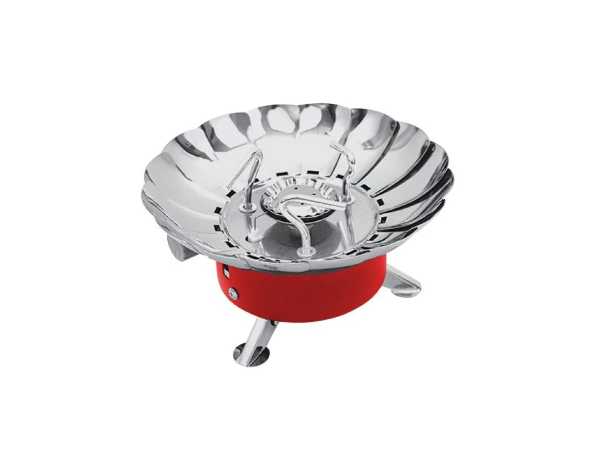 Пальник газовий туристичний із захистом від вітру INTERTOOL GS-0011 