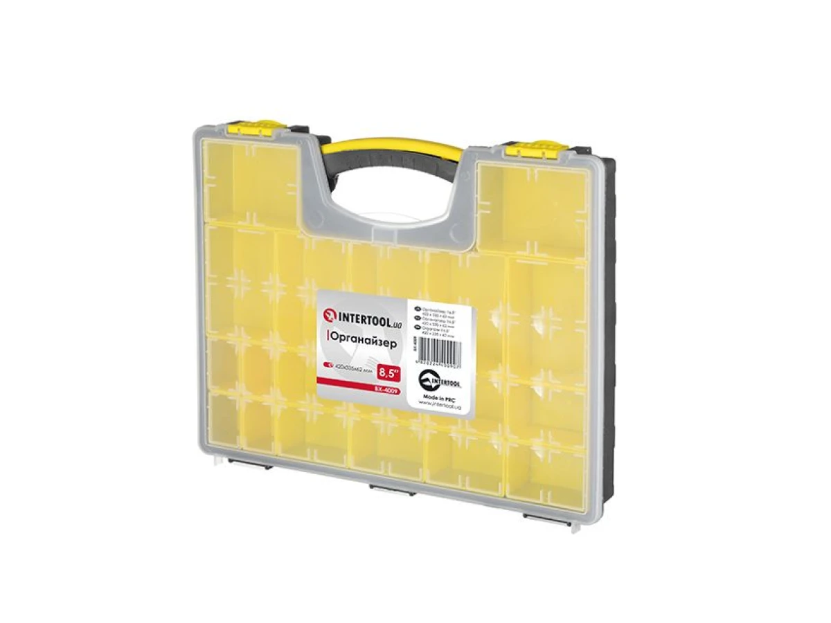 Органайзер 16,5", 420x335x62 мм INTERTOOL BX-4009 