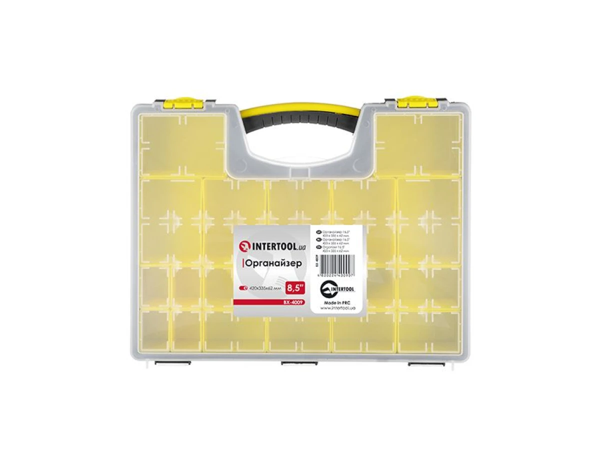 Органайзер 16,5", 420x335x62 мм INTERTOOL BX-4009 