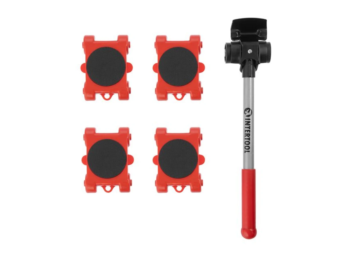 Набір для переміщення меблів 5 од. INTERTOOL HP-0010 