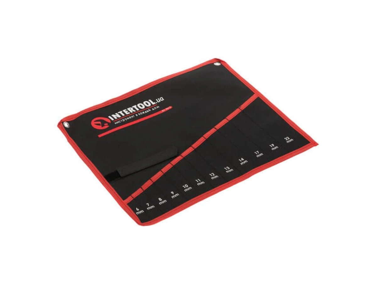 Чехол для гаечных ключей 12 карманов INTERTOOL BX-9012 