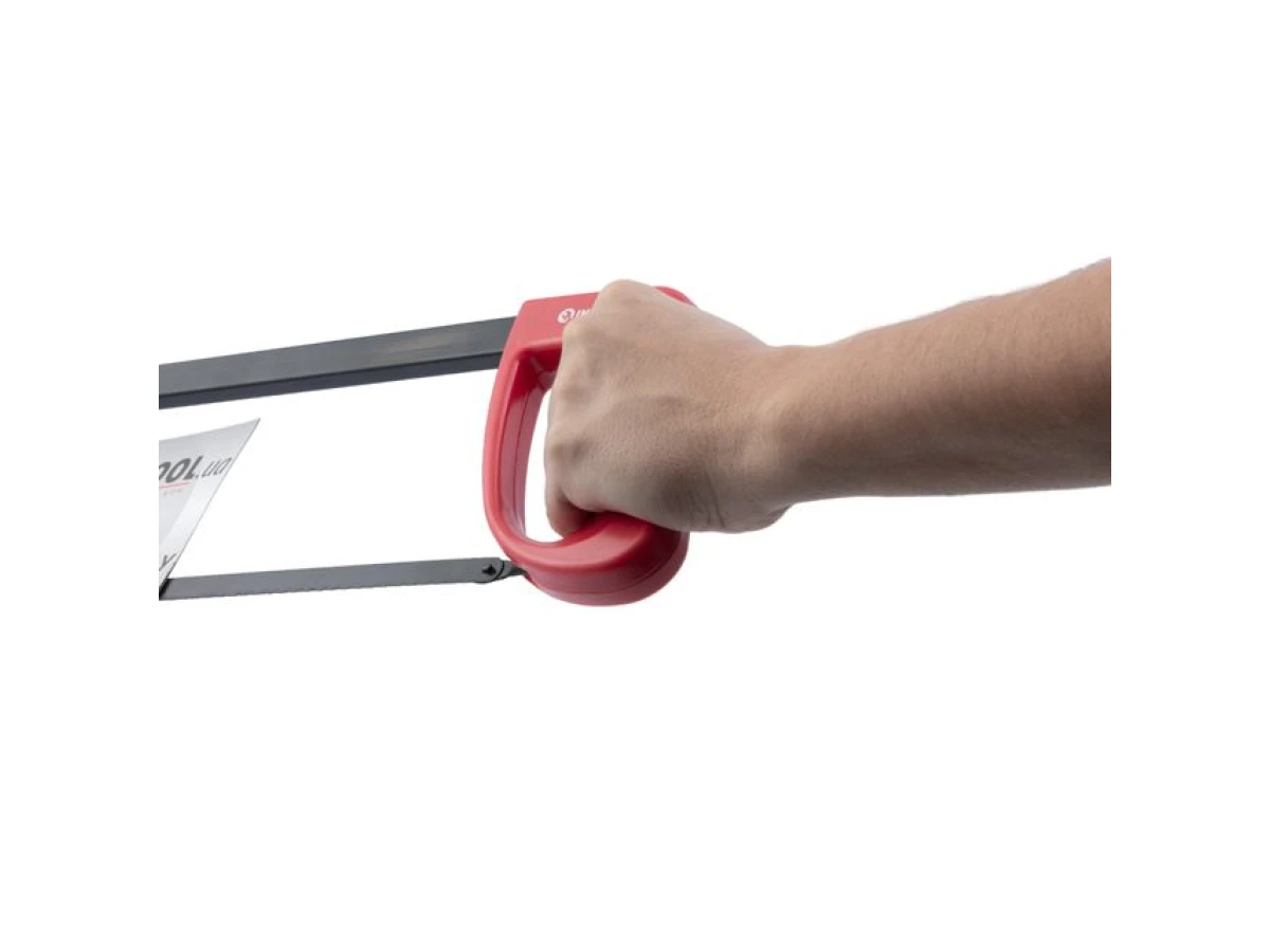 Ножівка по металу 300 мм, пластикова рукоятка INTERTOOL HT-3305 