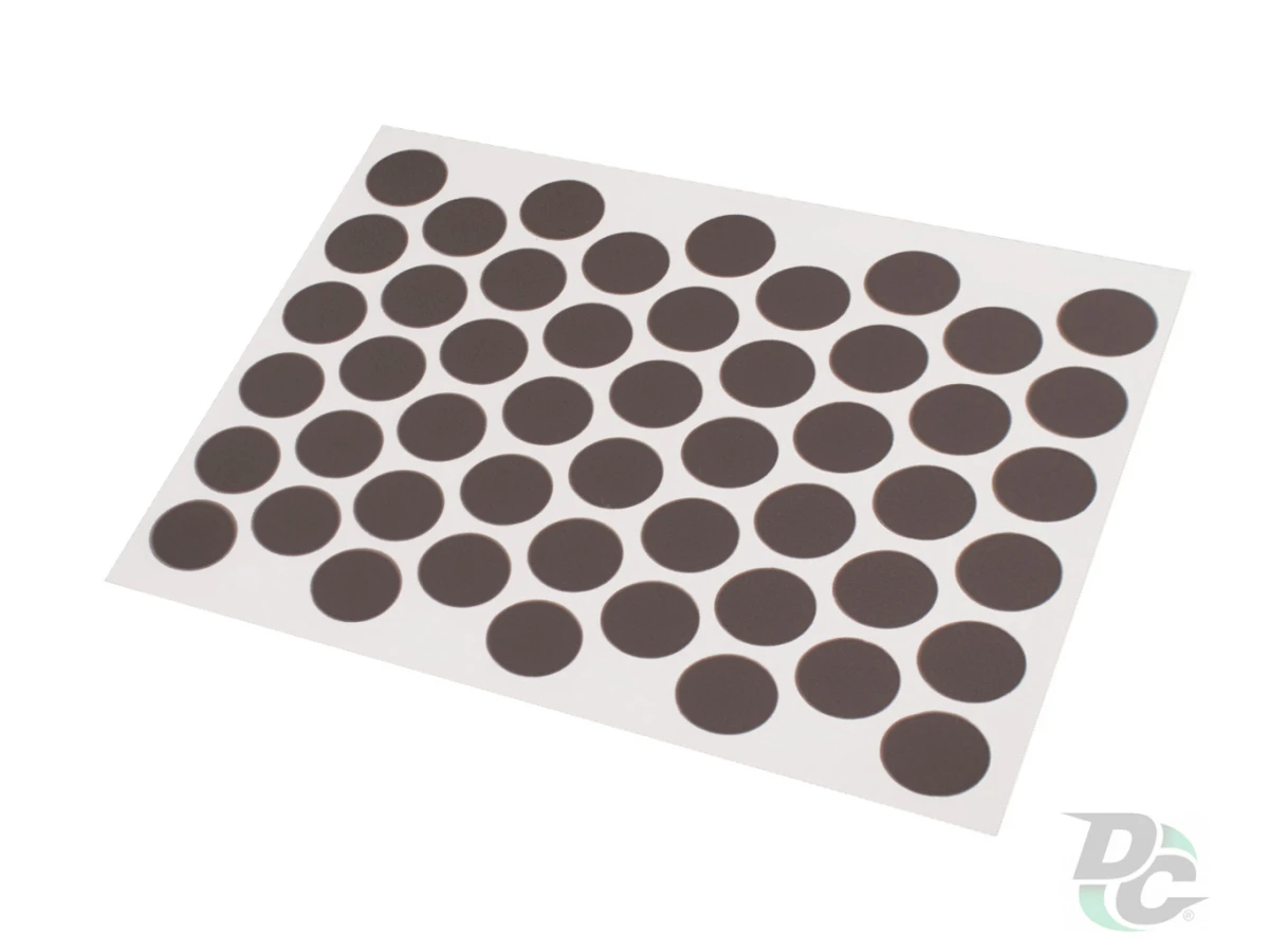 Заглушка самоклеющаяся на конфирмат кубанит серый U767 