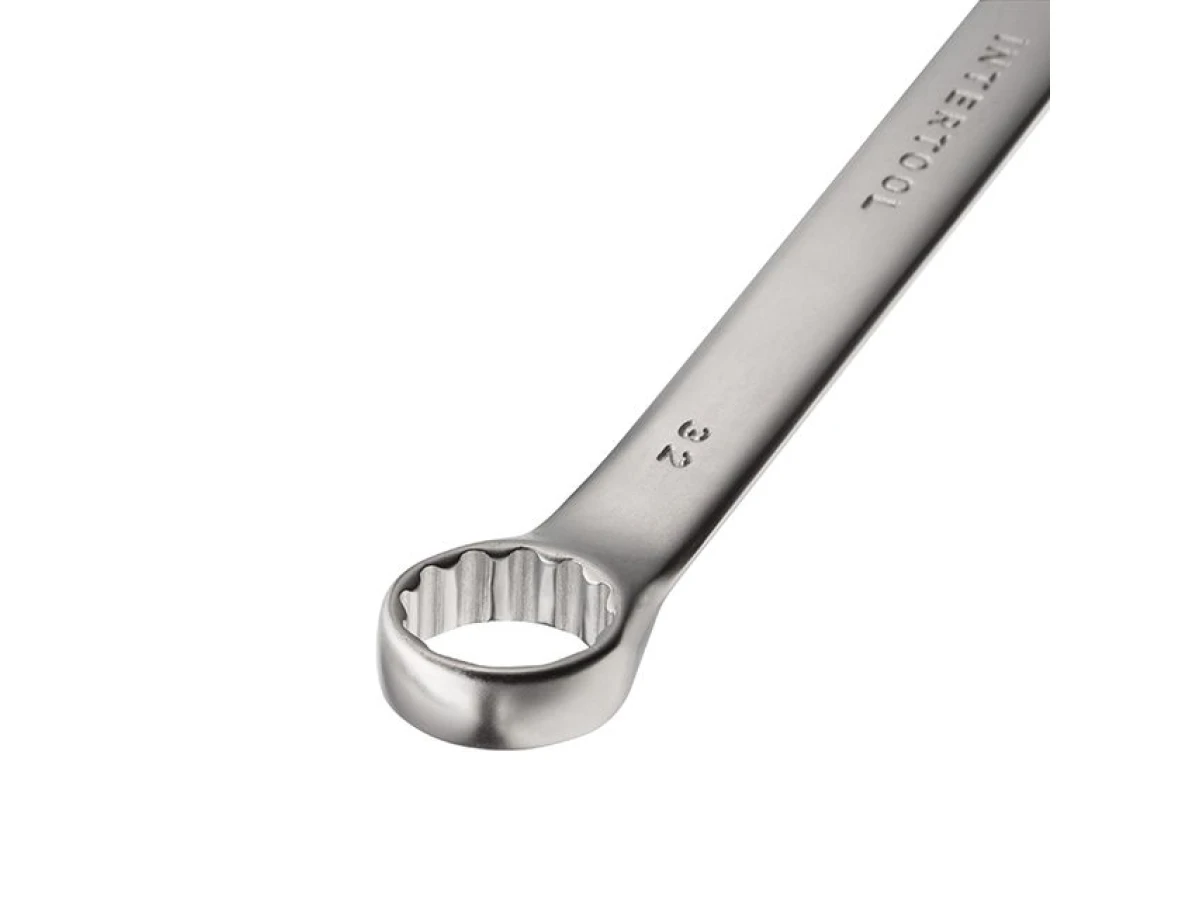 Ключ комбинированный 32 мм Cr-V INTERTOOL HT-1232 