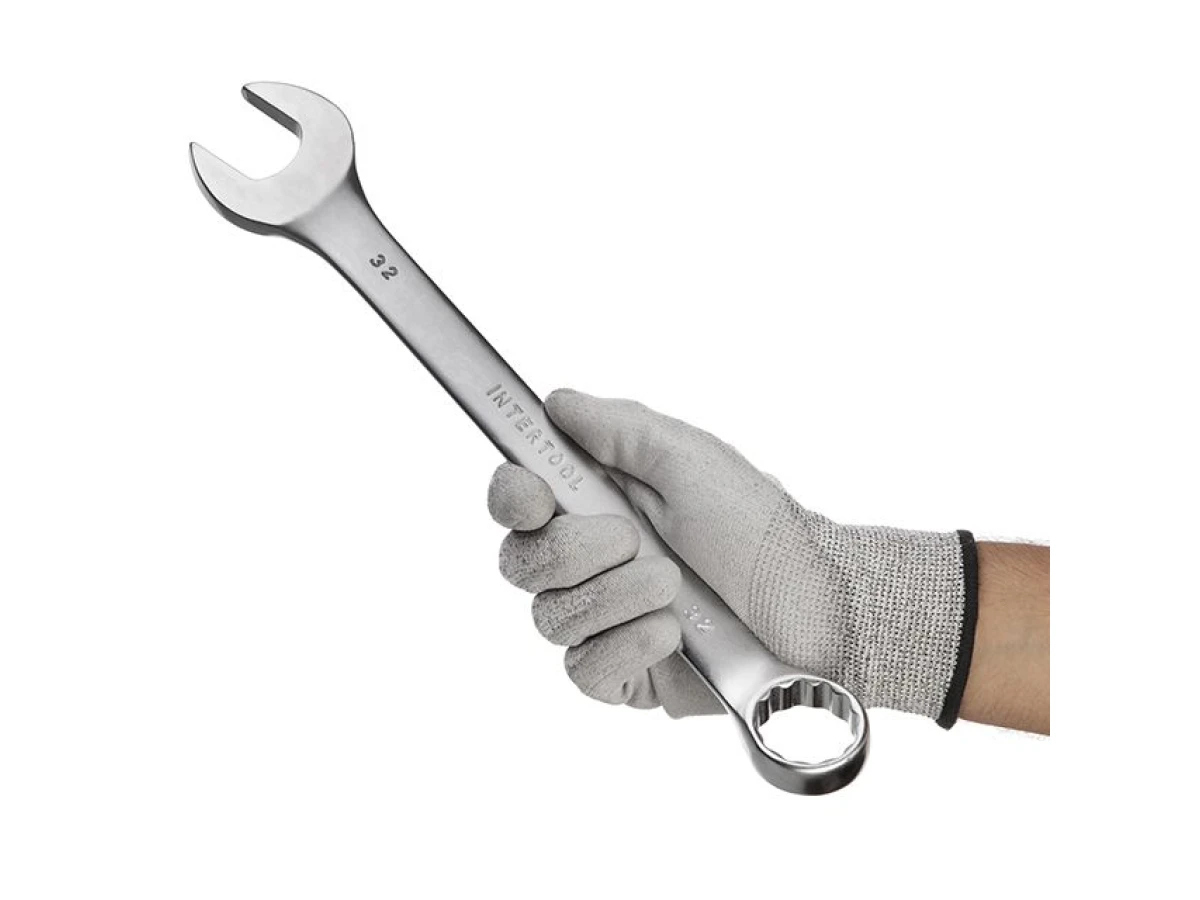 Ключ комбинированный 32 мм Cr-V INTERTOOL HT-1232 