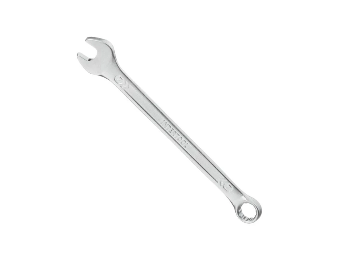 Ключ комбінований 7 мм, CrV, покриття Сатин-хром PROF DIN3113 INTERTOOL XT-1007 