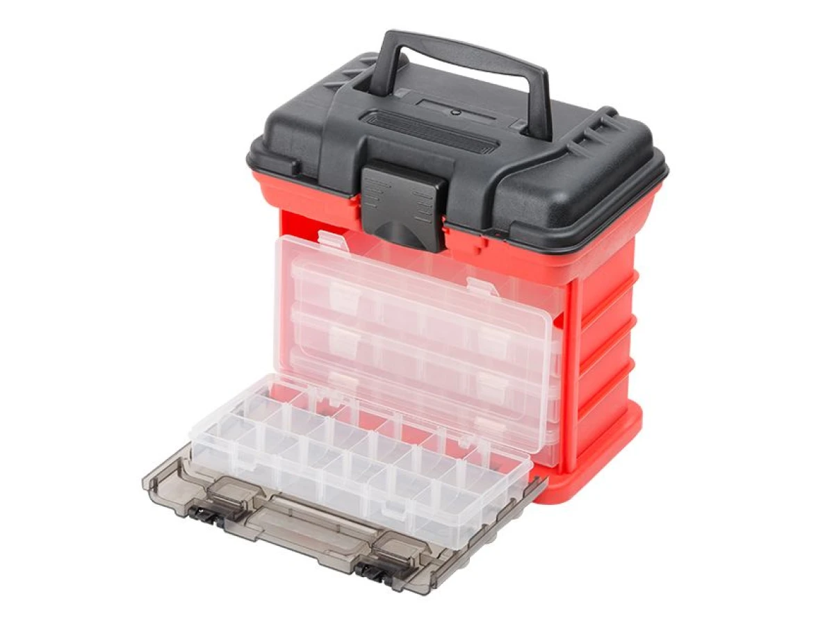 Органайзер для метизов с выдвижными секциями 11", 279*184*260 мм INTERTOOL BX-4020 