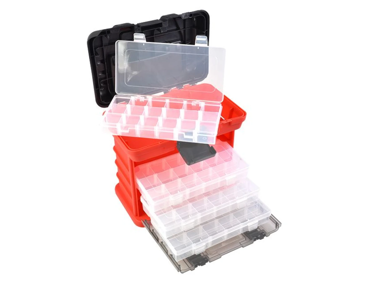 Органайзер для метизов с выдвижными секциями 11", 279*184*260 мм INTERTOOL BX-4020 