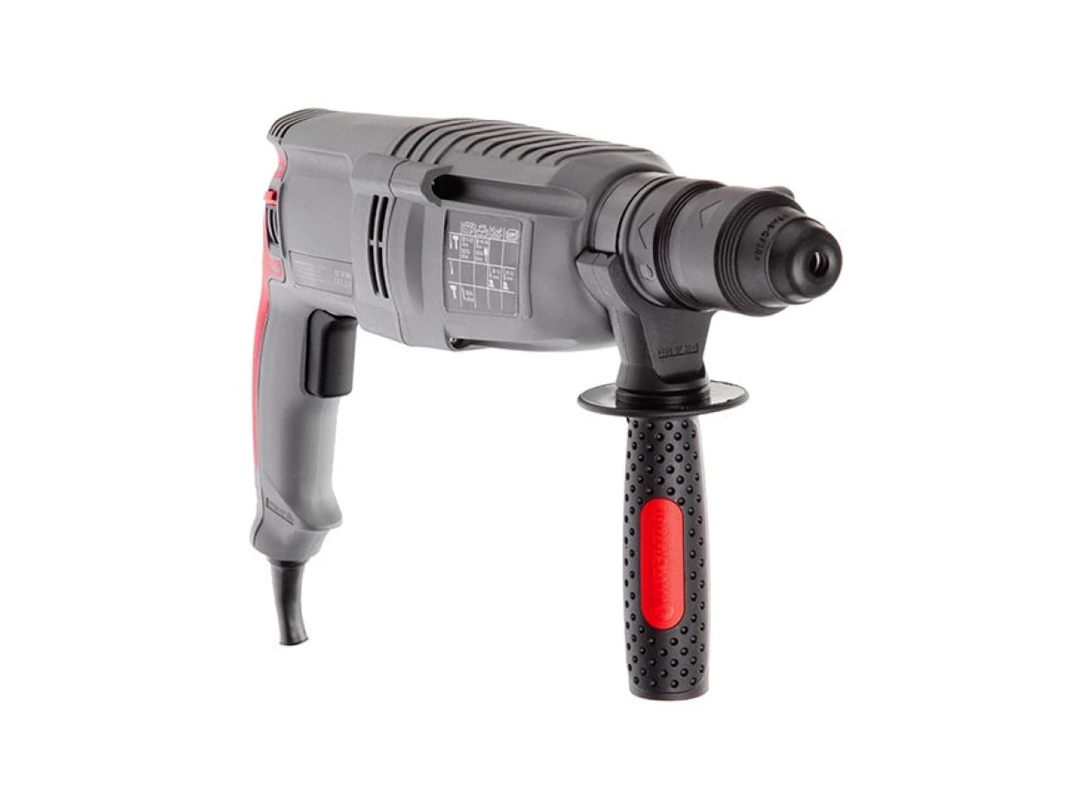 Перфоратор 850 Вт, 3.2 Дж, 0-900 об/мин, 0-4400 уд/мин, 3 режима, SDS plus, съемный быстрозажимной патрон INTERTOOL DT-0184 