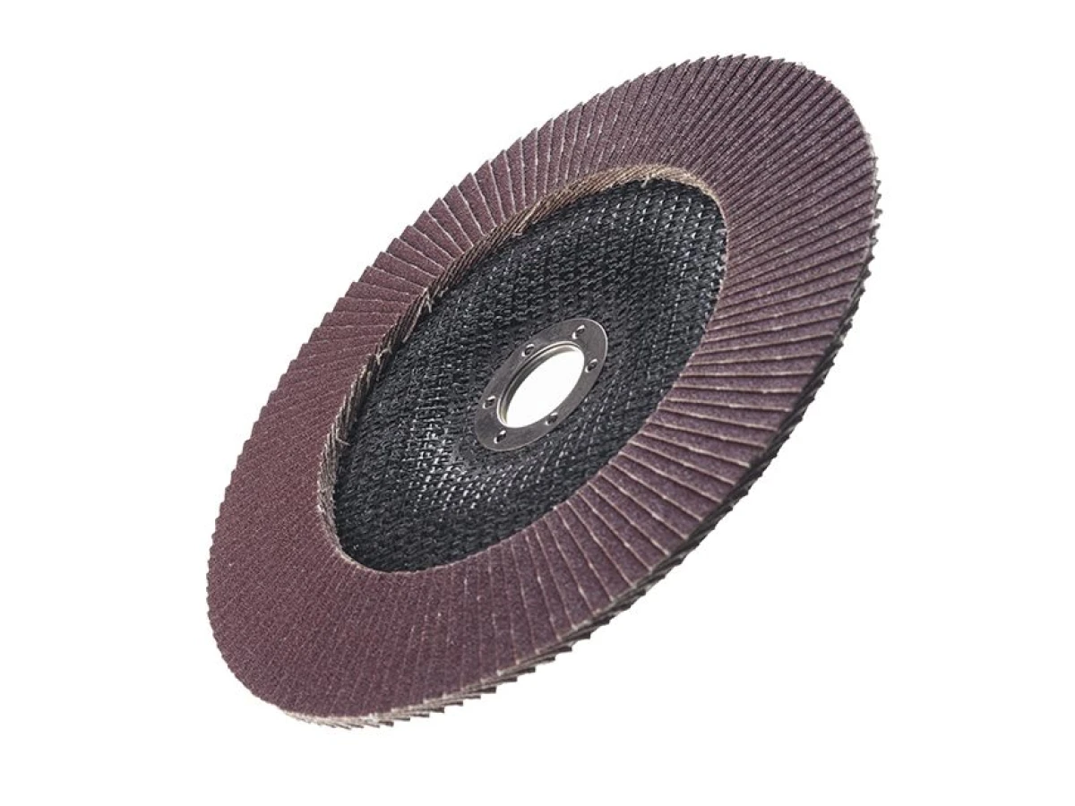 Диск шлифовальный лепестковый 180x22 мм, зерно K120 INTERTOOL BT-0232 