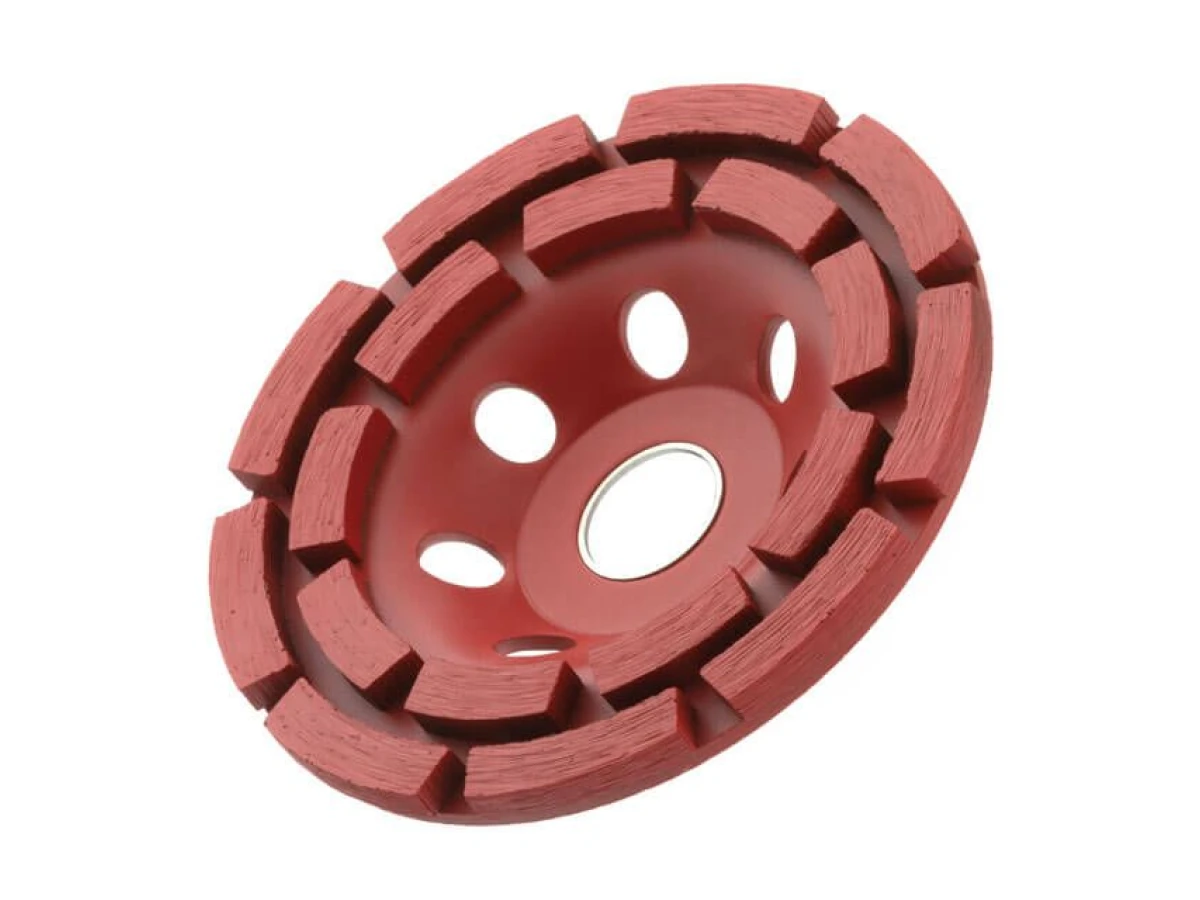 Фреза шліфувальна торцева алмазна 115 x 22.2мм INTERTOOL CT-6115 